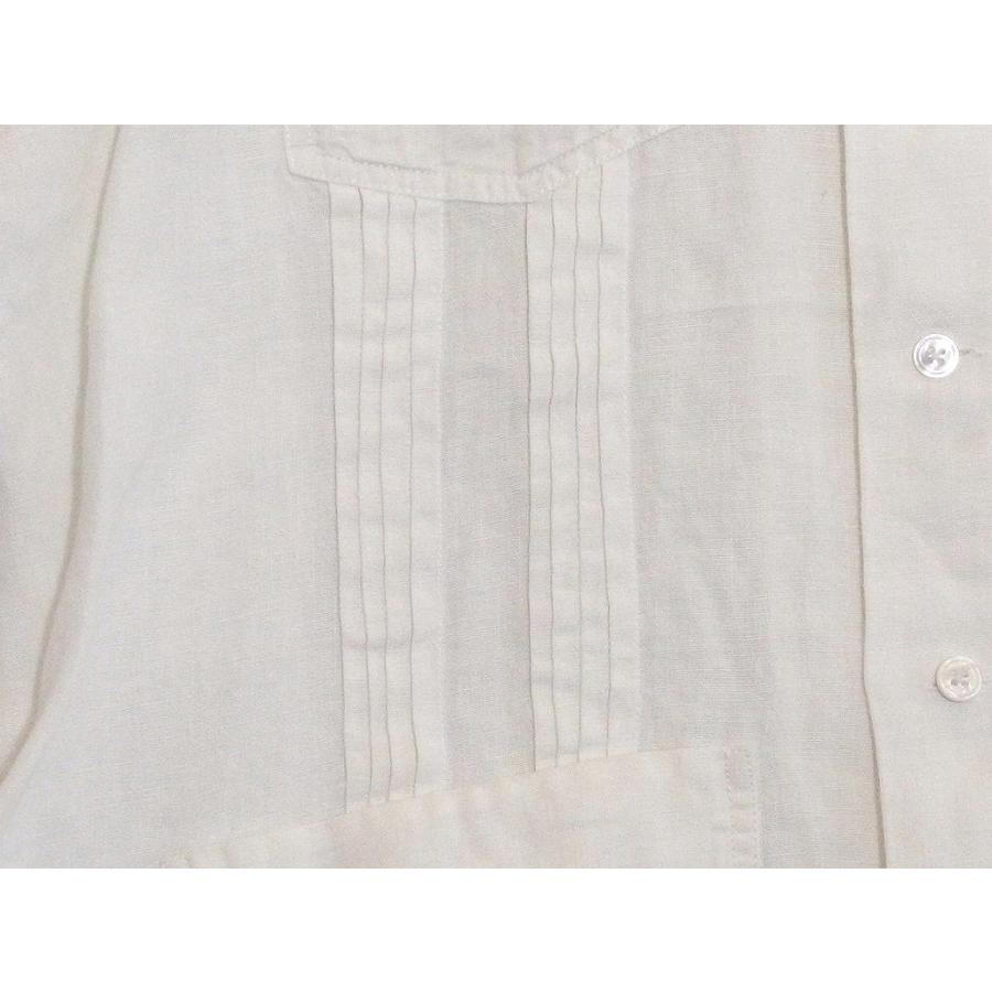 Bagutta（バグッタ） リネン THE SHIRT キューバ シャツ オープン