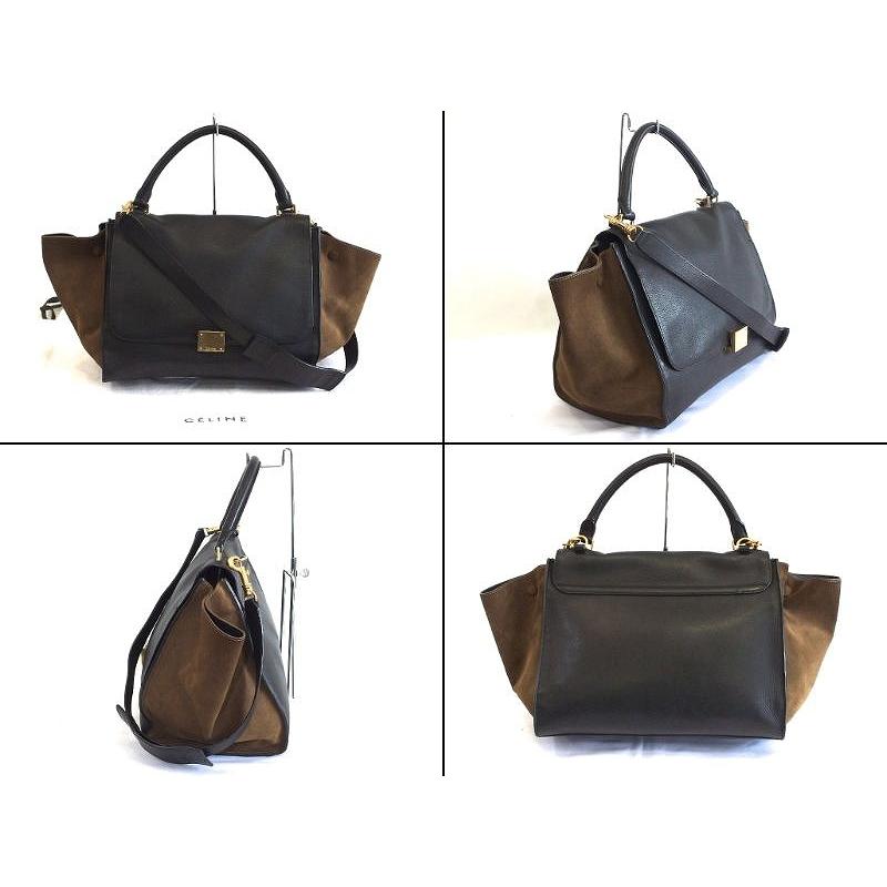 CELINE（セリーヌ） トラペーズ ミディアム 2WAYショルダーバッグ 