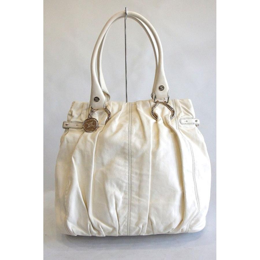 CELINE（セリーヌ） pillow small ショルダーバッグ レザー ゴールド 
