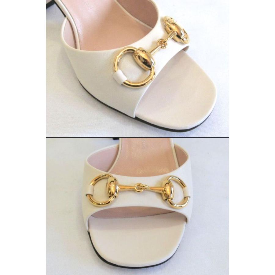 GUCCI グッチ 【今季】ホースビット付き ミッドヒール レザー GUCCI グッチ 【今季】ホースビット付き ミッドヒール レザー