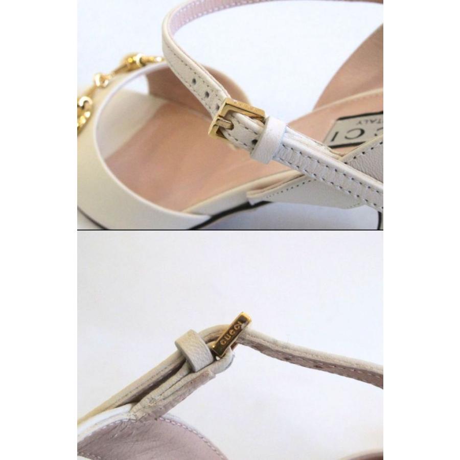 【美品】GUCCI エスパドリーユ　ホースビット　ウェッジ　ストラップ　サンダル GUCCI（グッチ） 【今季】ホースビット付き ミッドヒール レザー