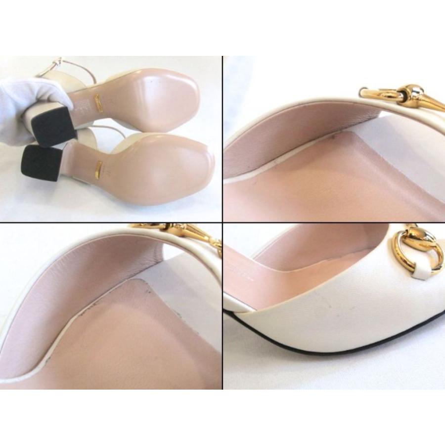 GUCCI（グッチ） 【今季】ホースビット付き ミッドヒール レザー