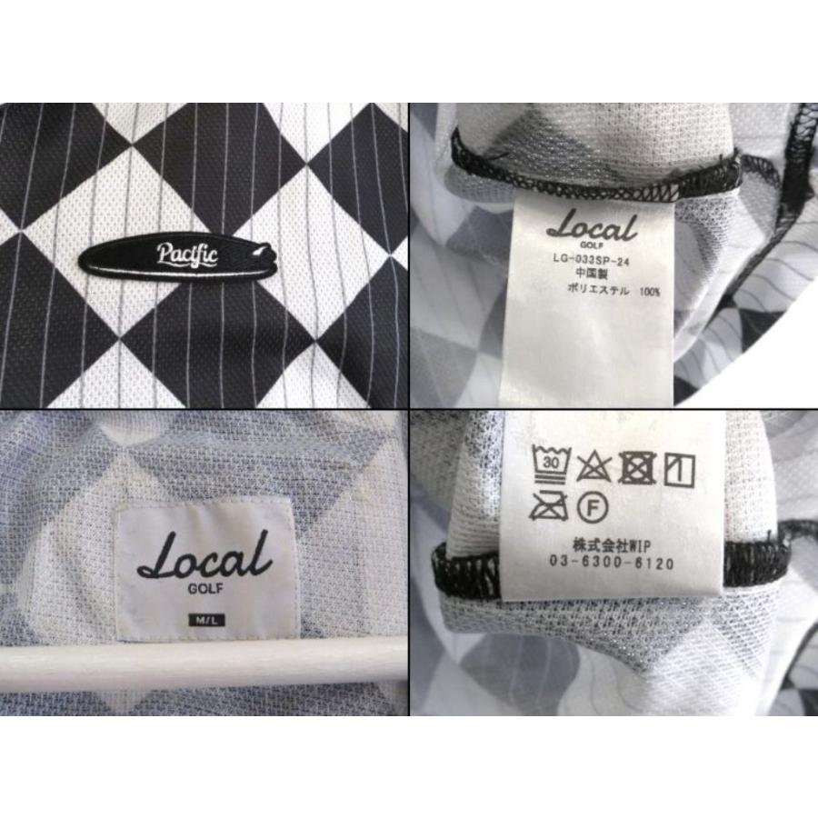 ローカルゴルフポロシャツ白S/M ローカルゴルフポロシャツ白S/M LOCAL GOLF ポロシャツ ホワイト