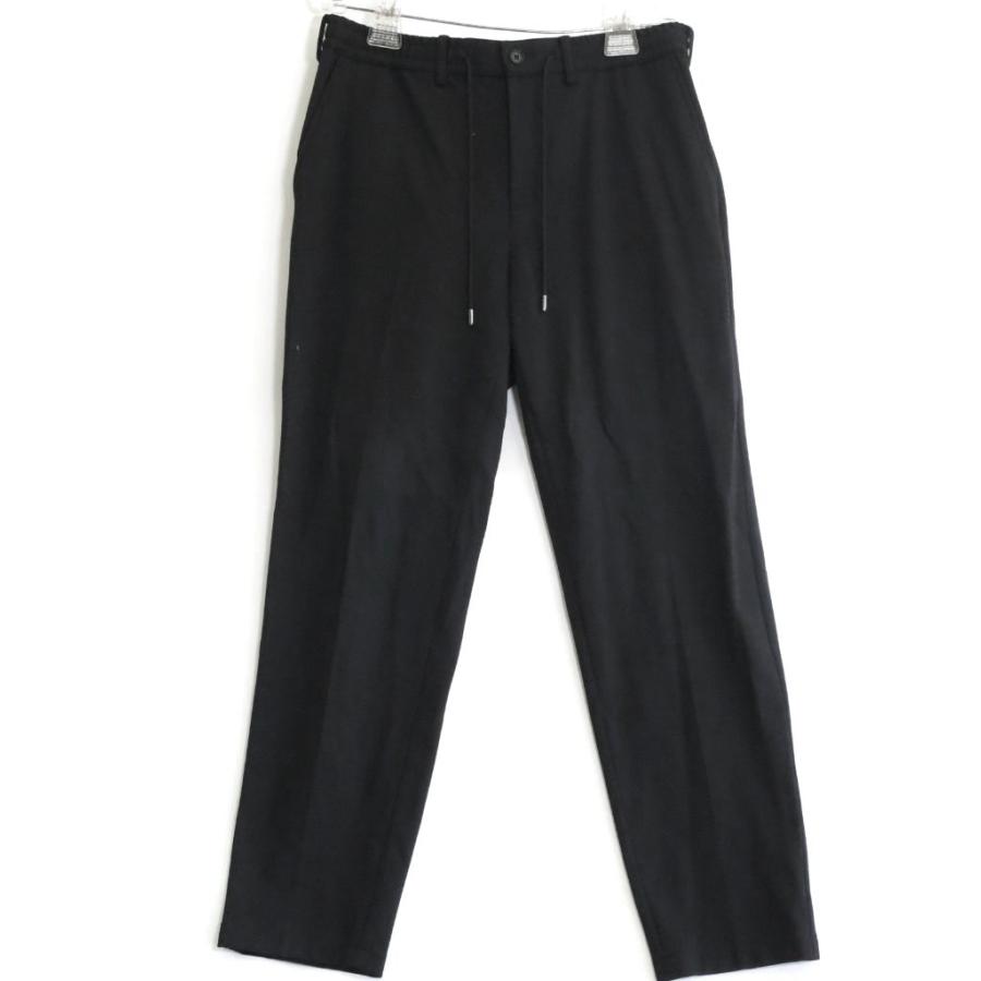 ボ*ん様 定価26,400円税込 JOSEPH ブラック スラックス ドロースト JOSEPH（ジョセフ） カジュアルパンツ スラックス メンズ ・52