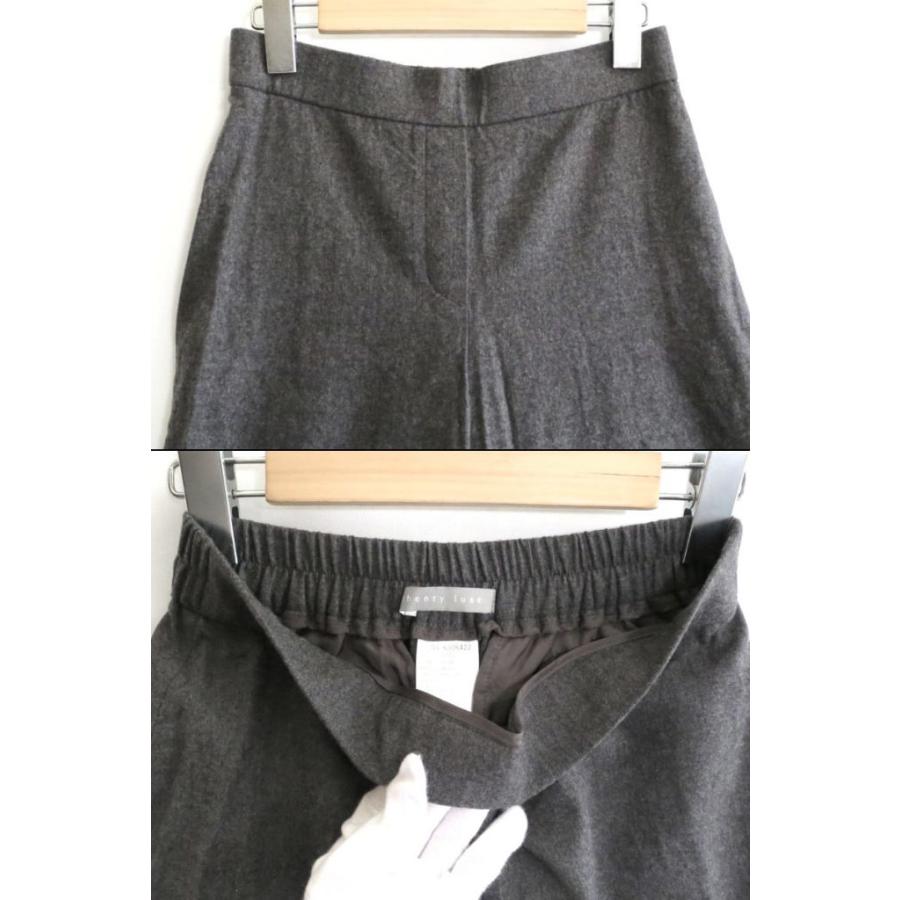 theory luxe（セオリーリュクス） 高級ウール ワイドパンツ SEYMOUR 