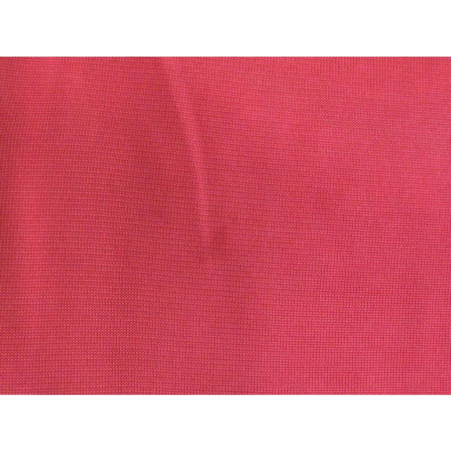 GUCCI グッチ シルク100％ 衿元ドレープ シルクプリント×ニット