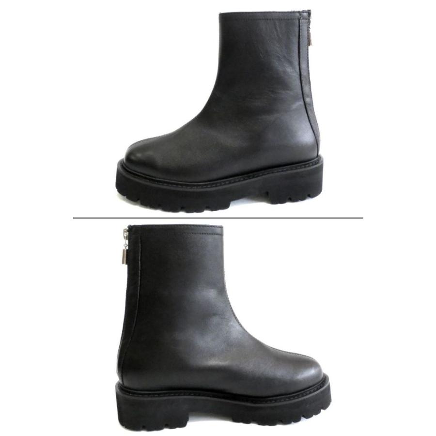 CAMINANDO カミナンド Deuxieme Classe取扱 別注 ウシロZIPブーツ 厚底