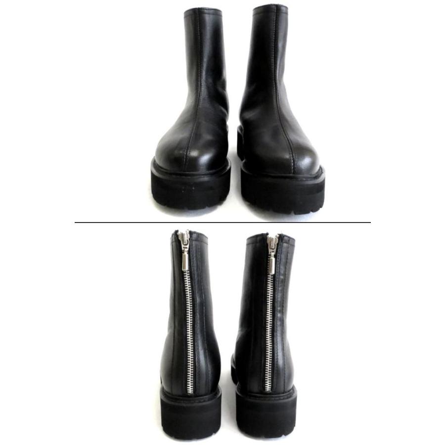 CAMINANDO カミナンド Deuxieme Classe取扱 別注 ウシロZIPブーツ 厚底