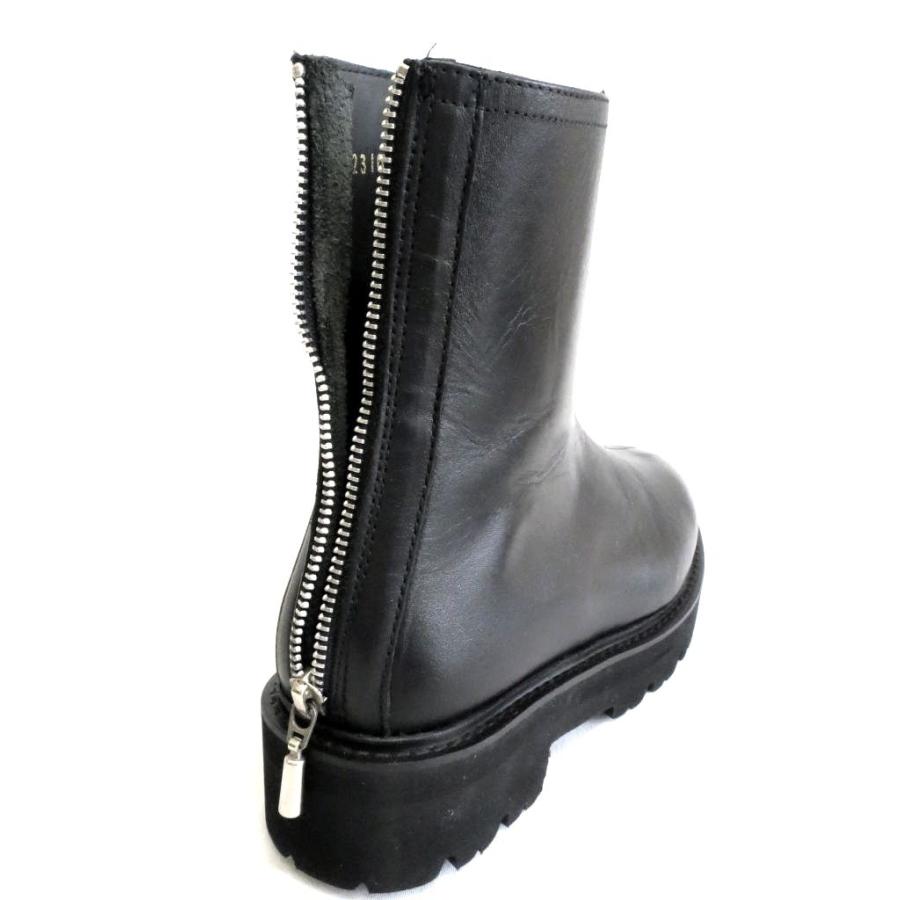 CAMINANDO カミナンド Deuxieme Classe取扱 別注 ウシロZIPブーツ 厚底