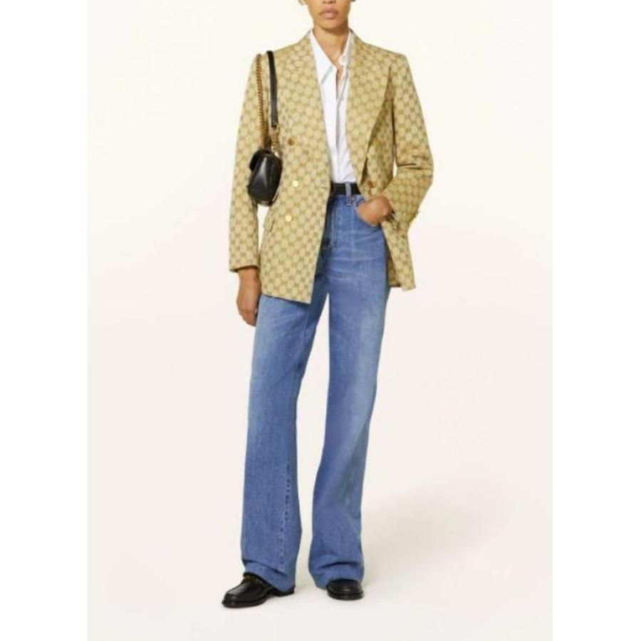 GUCCI（グッチ） 【現行タグ】ウォッシュド デニムフレアパンツ