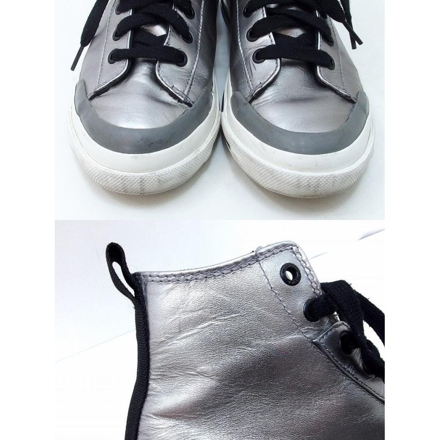 DIESEL（ディーゼル） ハイカット スニーカー レザー ・24.0cm