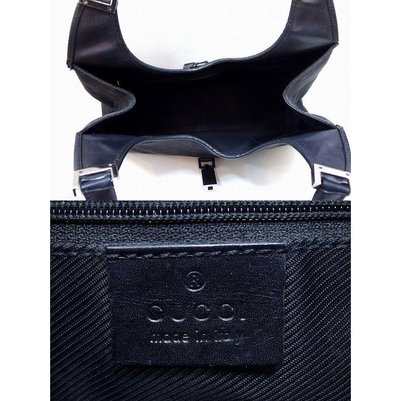 GUCCI（グッチ） ジャッキーライン GGキャンバス ハンドバッグ