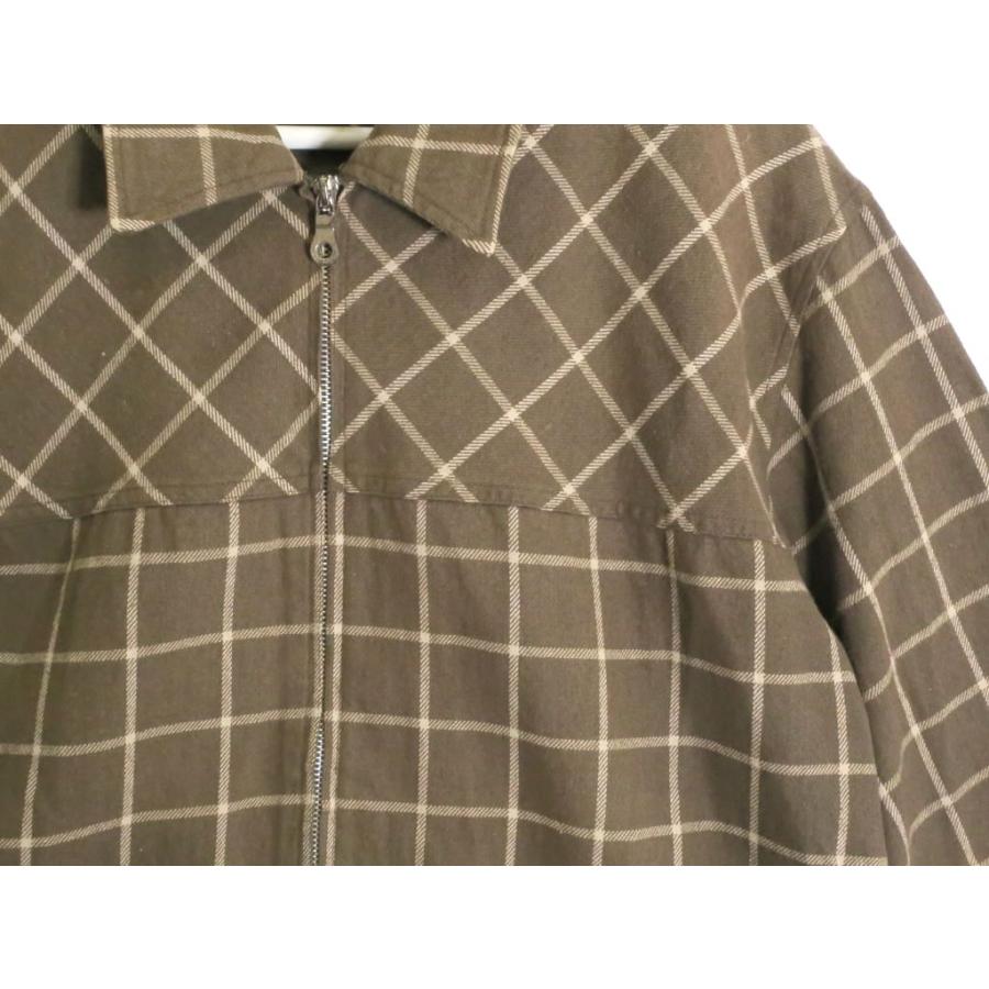 ウールリッチ　チェックシャツジャケット WOOLRICH（ウールリッチ） シャツジャケット ジップアップ チェック柄