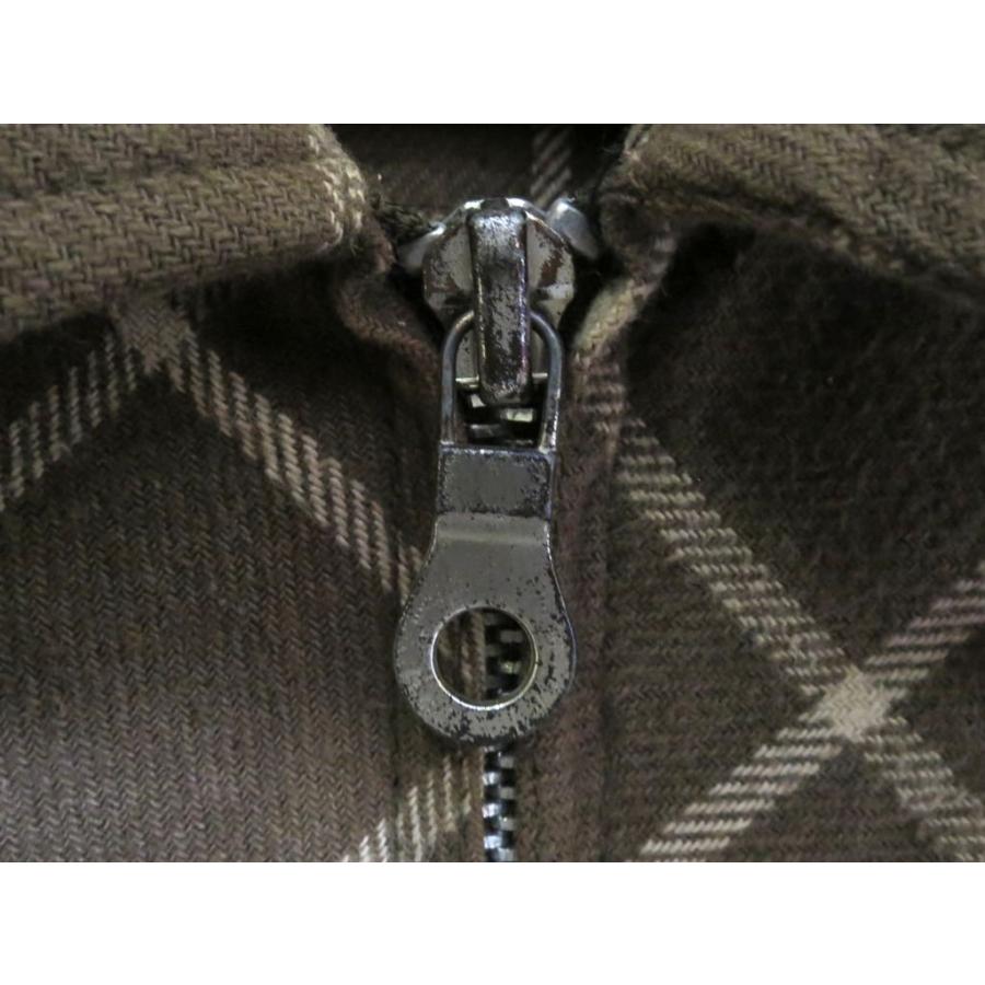 WOOLRICH（ウールリッチ） シャツジャケット ジップアップ チェック柄