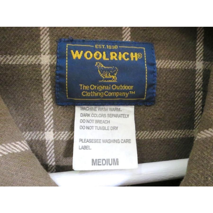 WOOLRICH（ウールリッチ） シャツジャケット ジップアップ チェック柄