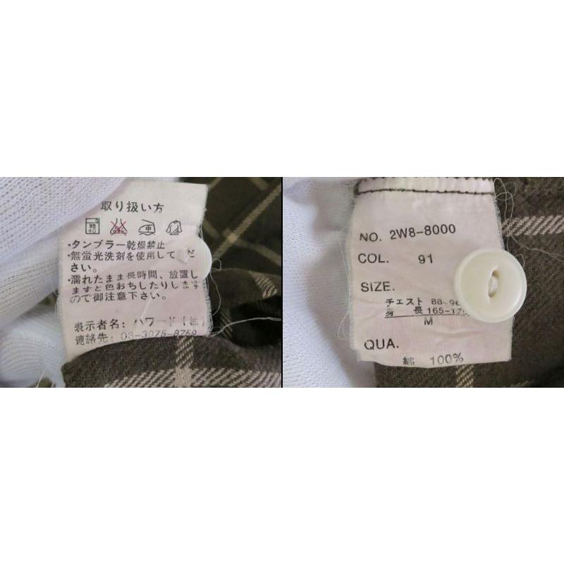 WOOLRICH（ウールリッチ） シャツジャケット ジップアップ チェック柄