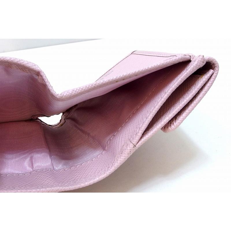 PRADA（プラダ） サフィアーノトライアングル 財布 三つ折り