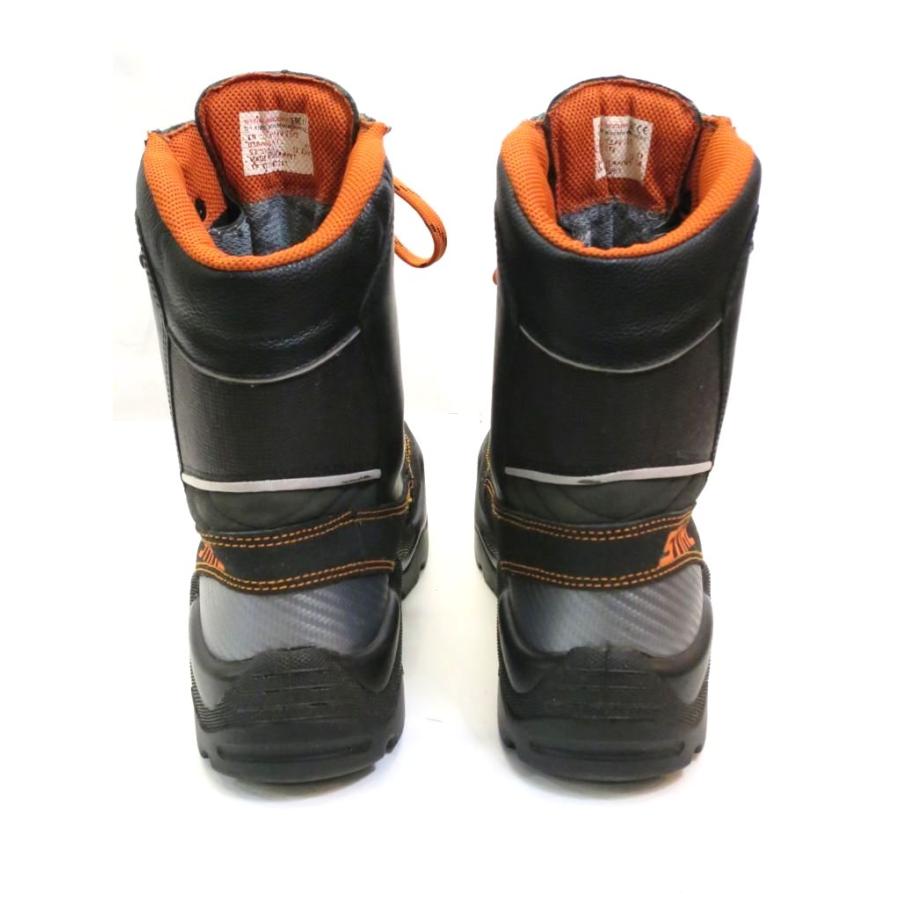 STIHL ダイナミック GTX 革製チェンソーブーツ メンズ ・27.0 ブラック