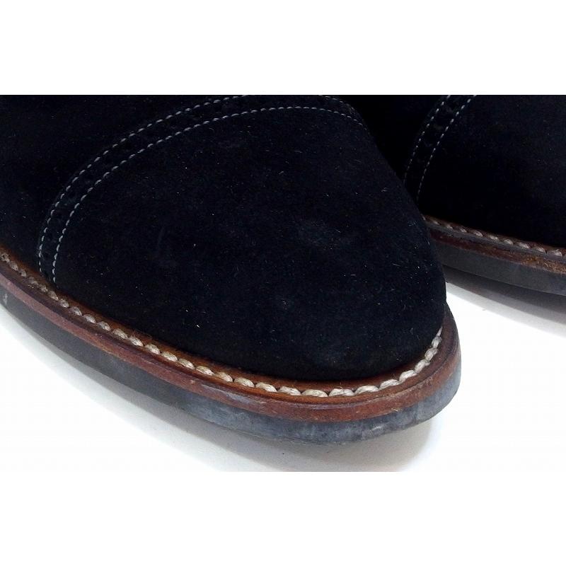 スコッチグレイン（SCOTCH GRAIN） ストレートチップ スエードレザー