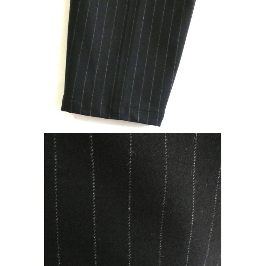 OBSIDIAN　オブシディアン ストライプ　パンツ ストレッチ　GOLF ・S ODW23AP010 ブラック_2