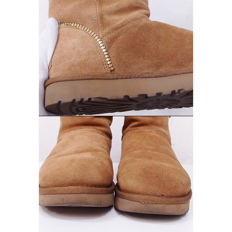 UGG アグ WFLORENCE フローレンス ムートン ショートブーツ USA：6 