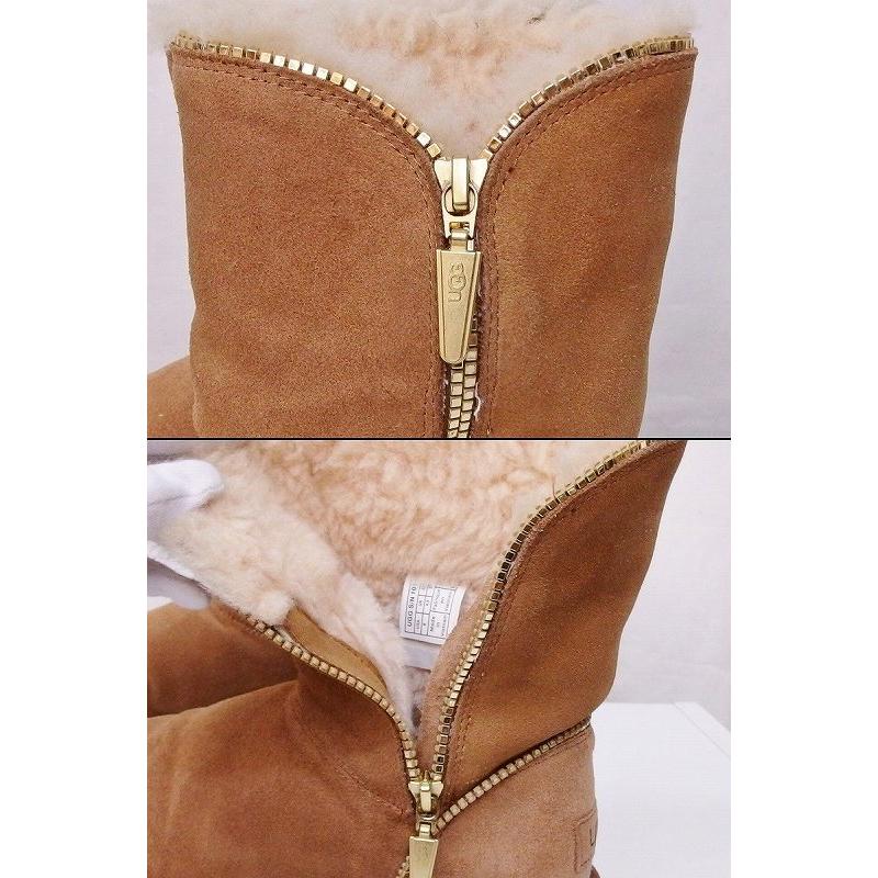UGG アグ WFLORENCE フローレンス ムートン ショートブーツ USA：6 