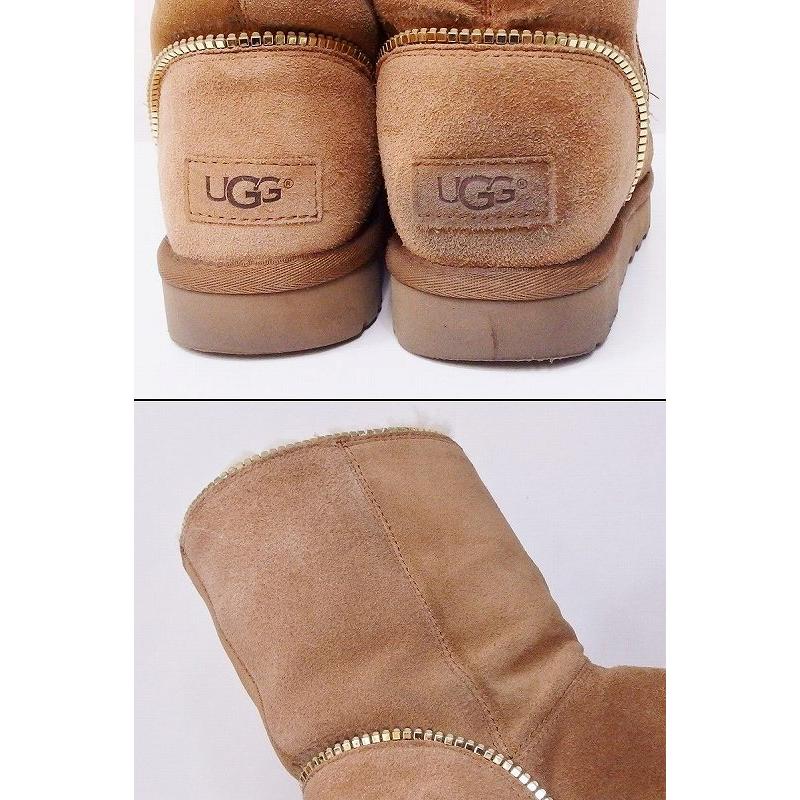 UGG アグ WFLORENCE フローレンス ムートン ショートブーツ USA：6 