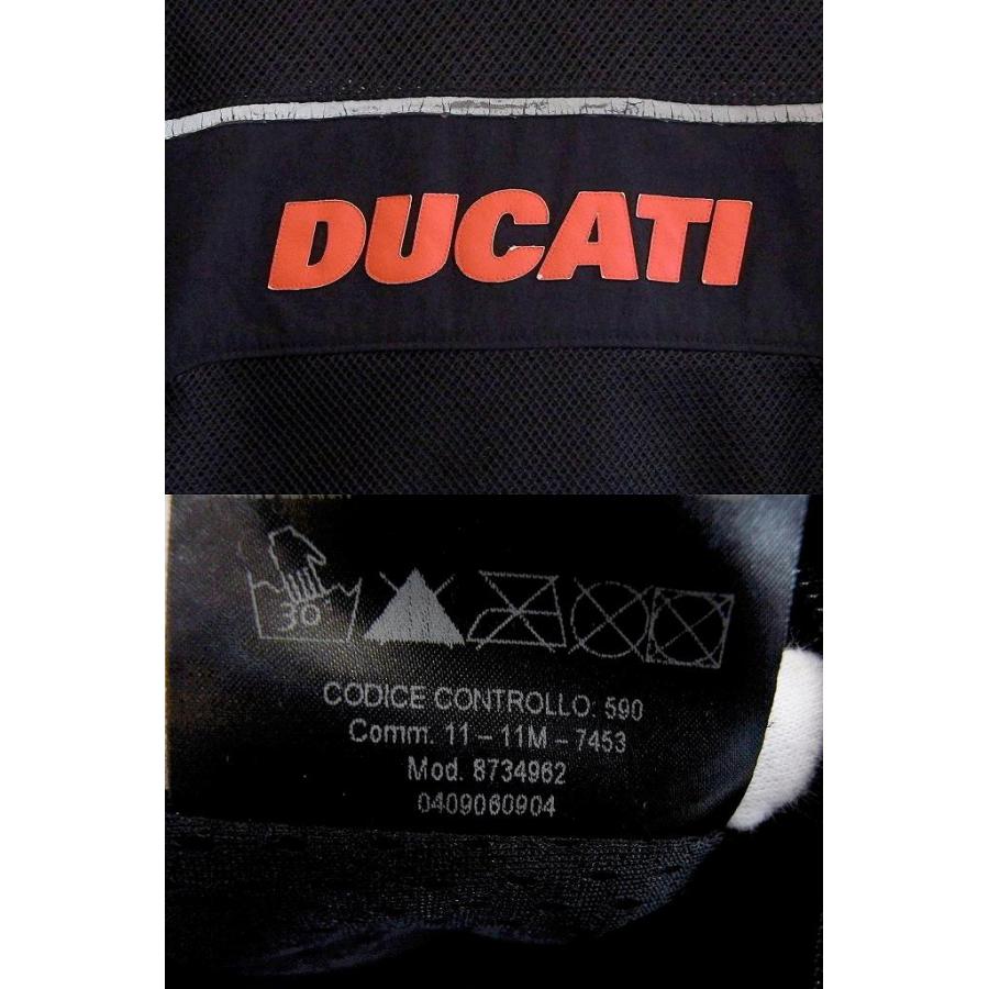 DUCATI バイク用ジャケット ライダースジャケット メンズ ブラック