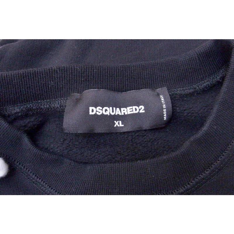 新品DSQUARED2 メンズ クルースウェット 品番S74GU0520