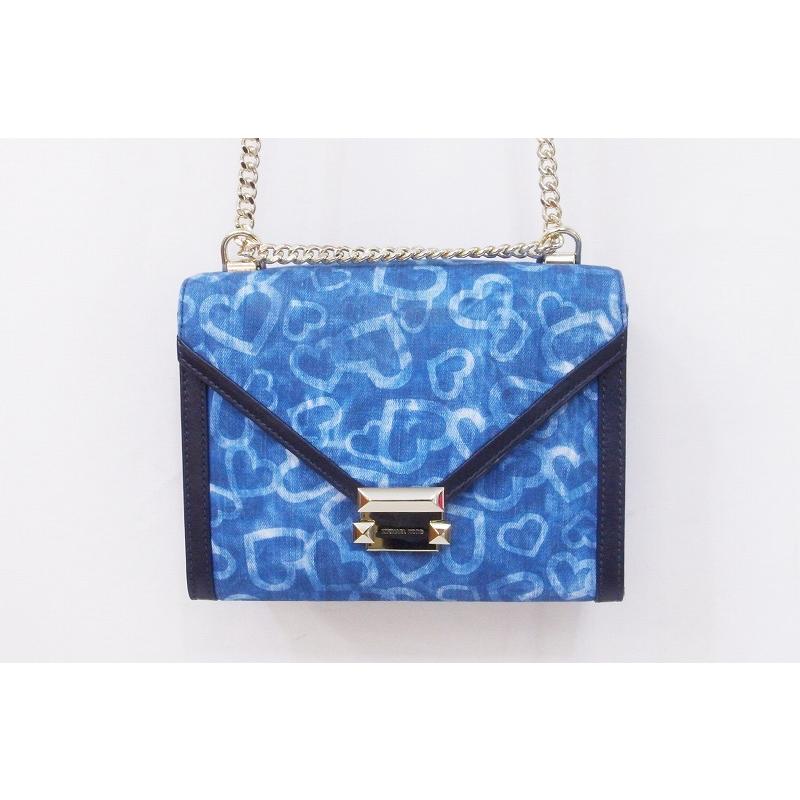 MICHAEL KORS マイケルコース ホイットニー ラージ ハート キャンバス 