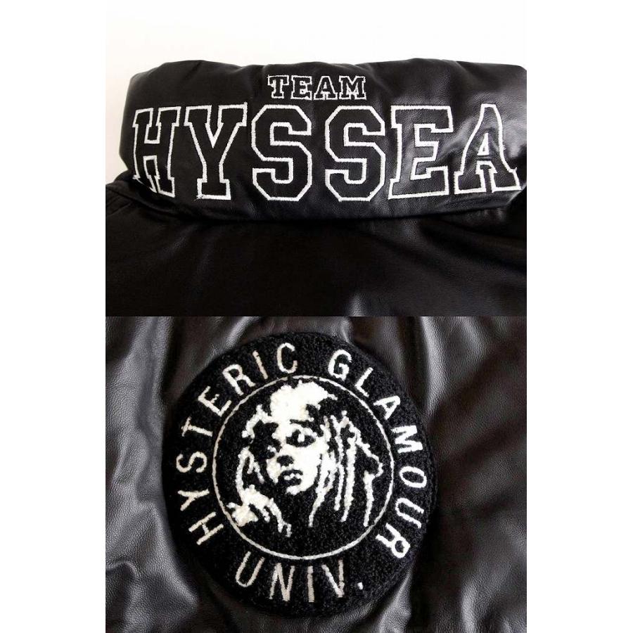 WIND AND SEA×HYSTERIC GLAMOUR レザーダウンジャケット メンズ WIND AND SEA×HYSTERIC GLAMOUR レザーダウンジャケット メンズ