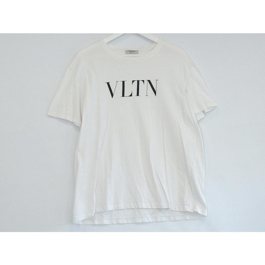 VALENTINO ヴァレンチノ VLTN Tシャツ メンズ ホワイト : Visionヤフー  