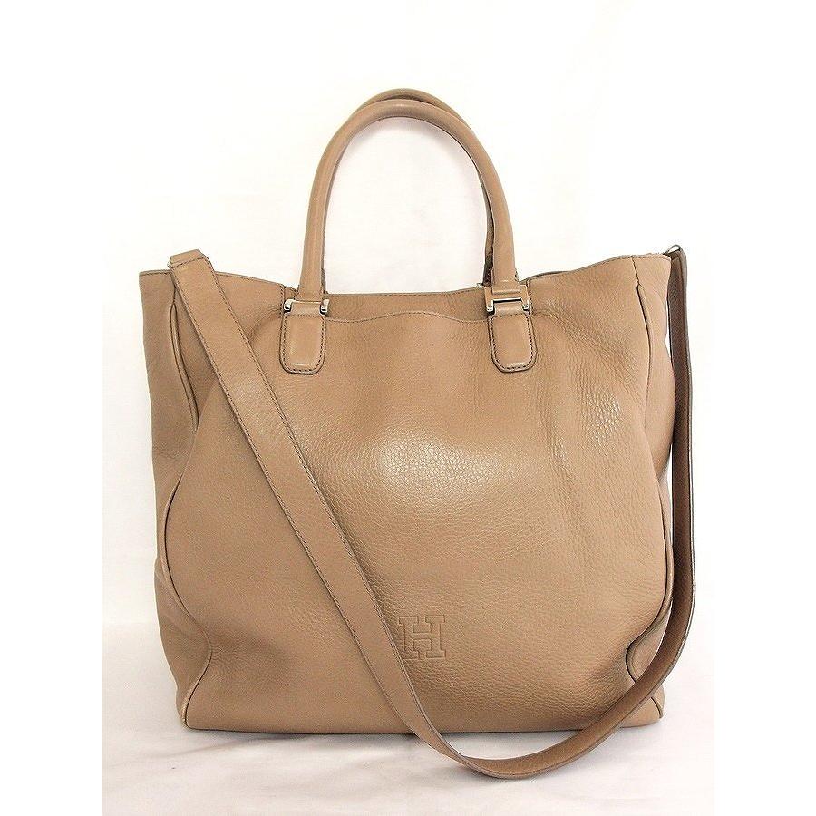 HIROFU ヒロフ 2WAY オールレザー トートバッグ ラージサイズ シボ革  