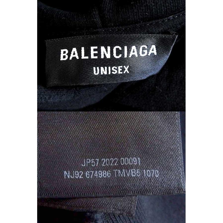 BALENCIAGA（バレンシアガ） 【22AW】 WIDE FIT HOODIE ダメージ加工