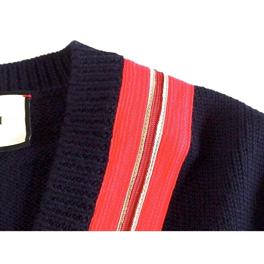 GUCCI グッチ Bee ビー アップリケ ウール セーター メンズ ・M  