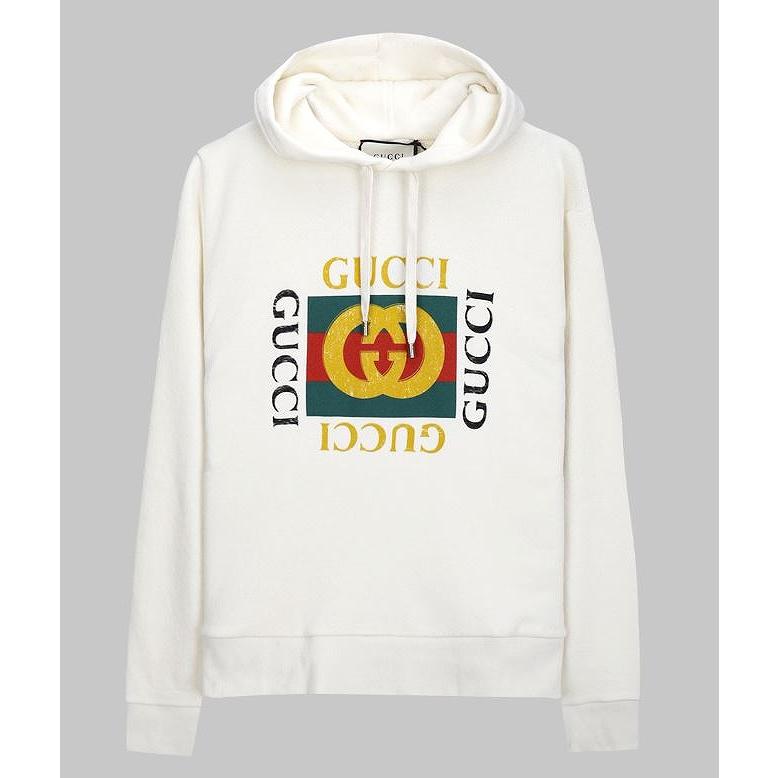 GUCCI グッチ ヴィンテージロゴ パーカー フーディー メンズ ・M 