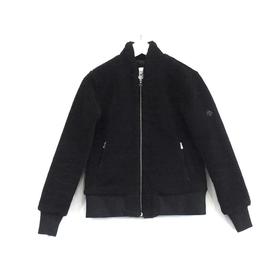 DESCENTE GOLF 黒 BOA付き　ジップアップジャケット M DESCENTE GOLF 黒 BOA付きジップアップジャケット M