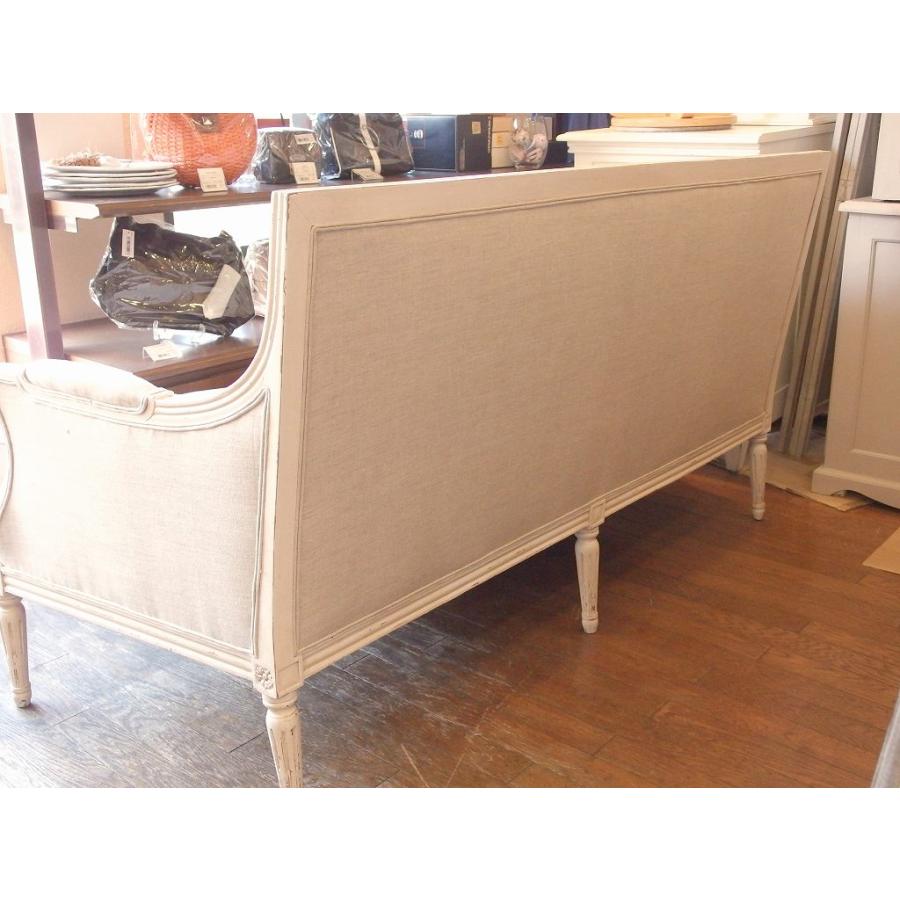 Sarah Grace サラグレース購入 フランス製ソファー 3シーター シャビー 