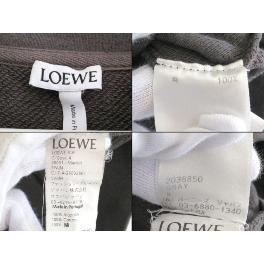 LOEWE（ロエベ） アナグラム ロゴ ロングスリーブ スウェット ダメージ