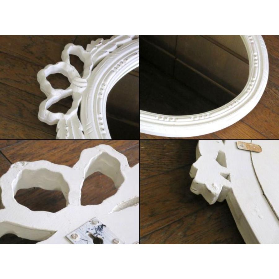 BLANC D'IVOIRE　ブランディボワール 壁掛け鏡 /ミラー41×52 BLANC D'IVOIRE ブランディボアール ウォールミラー 壁掛け鏡 姿見