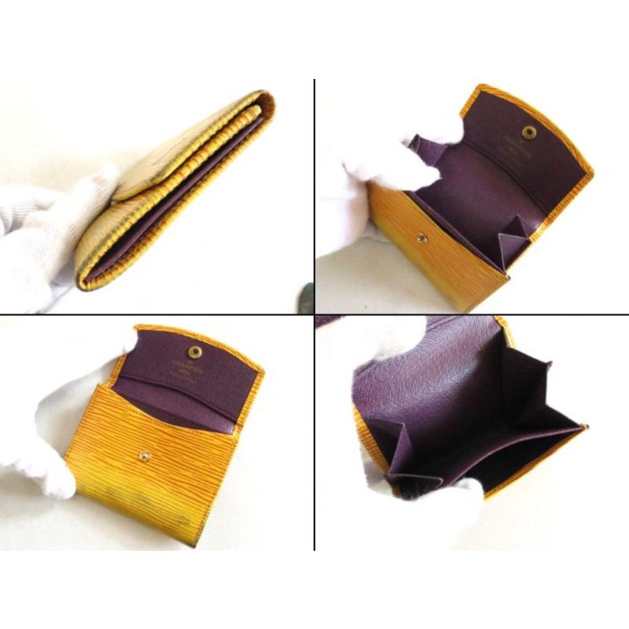 ルイヴィトン エピ ケース 小銭入れ イエロー 美品 LOUIS VUITTON（ルイ・ヴィトン） エピ コインケース イエロー