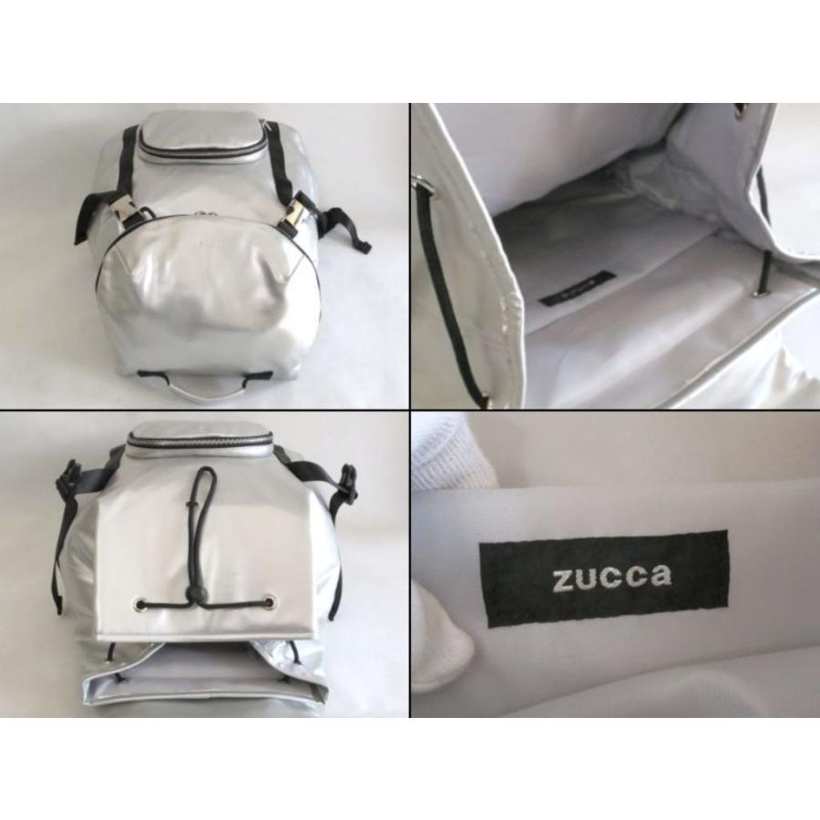 ZUCCa（ズッカ） フェイクレザー メタリック ラージバックパック