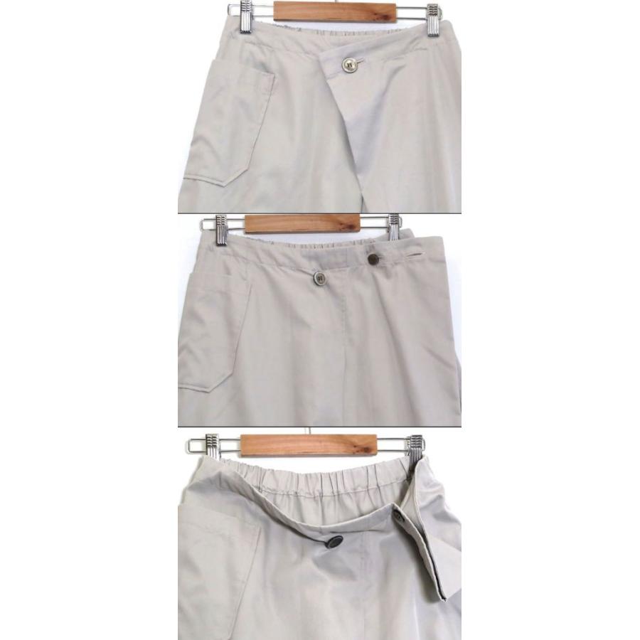 レディース 【新品】Y's レーヨンクロップドパンツスカート