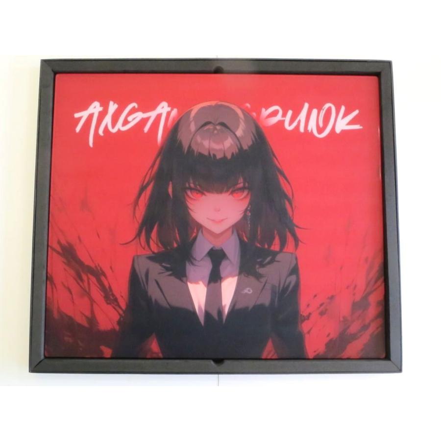GLASS MOUSE PAD AXGamingPunkガラスマウスパッド Tai ji V2 Ellie