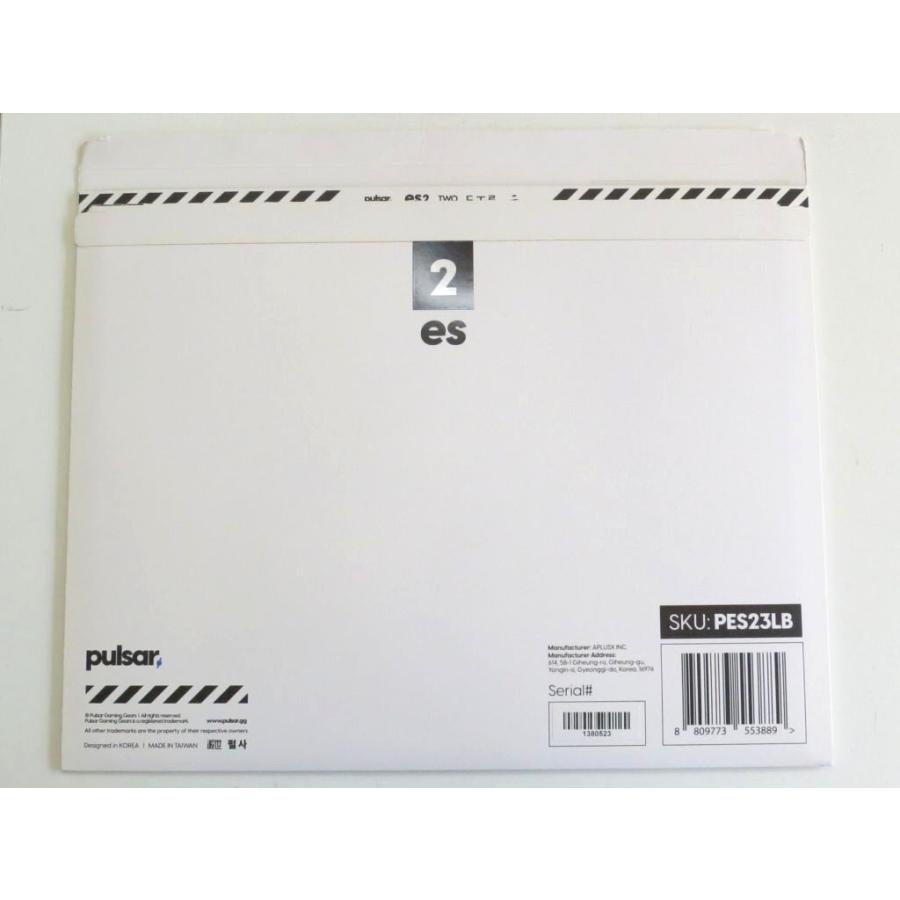 Pulsar ゲーミングマウスパッド ES2 (3mm Soft) 420mm×330mm L