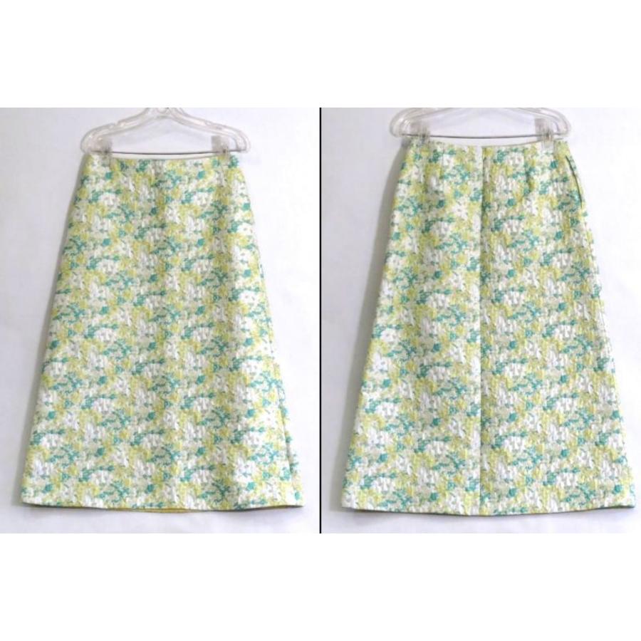 DRAWER（ドゥロワー） 【23SS】 花柄 ふくれジャカード ノーカラー