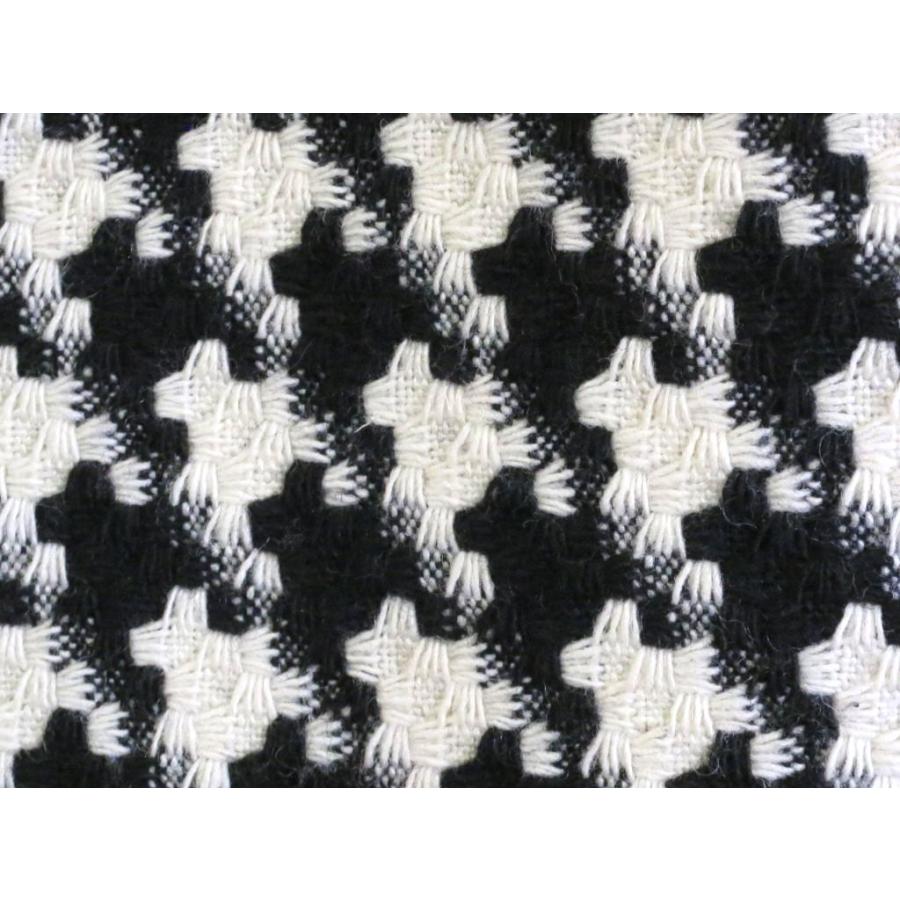 レア＞ NOKO OHNO ノコ オーノ 千鳥格子柄 ツイードコート厚地 薔薇