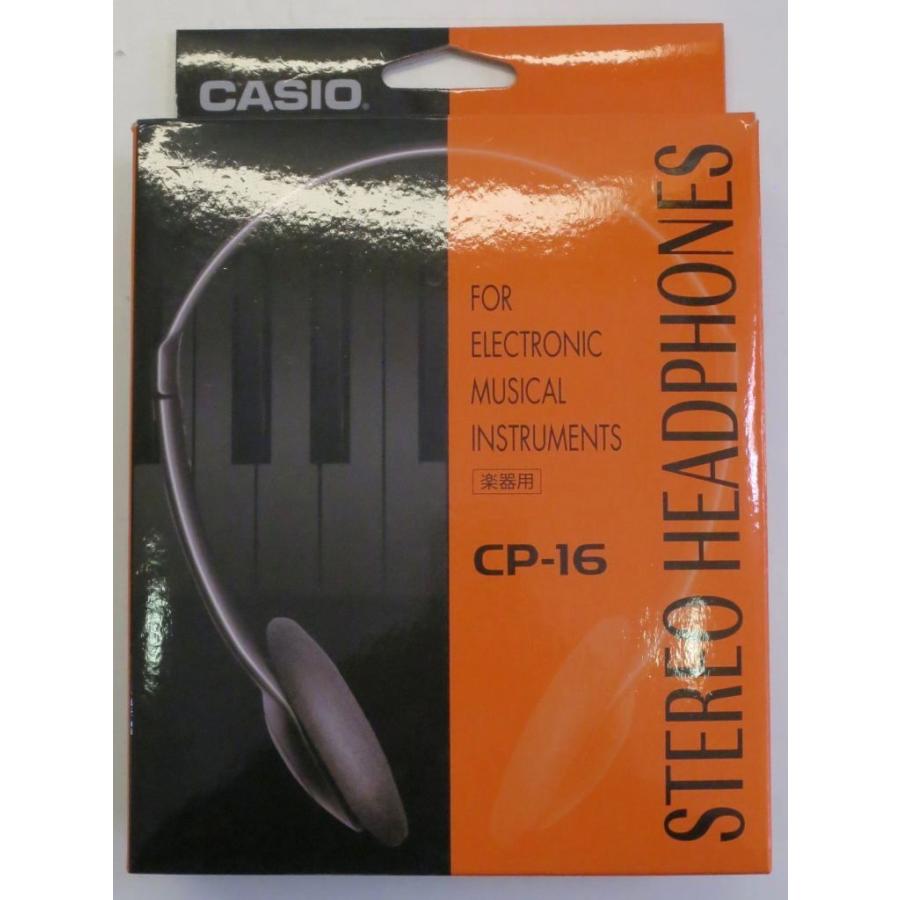 CASIO（カシオ） 電子ピアノ・キーボード用 ヘッドホン 外箱付き CP-16