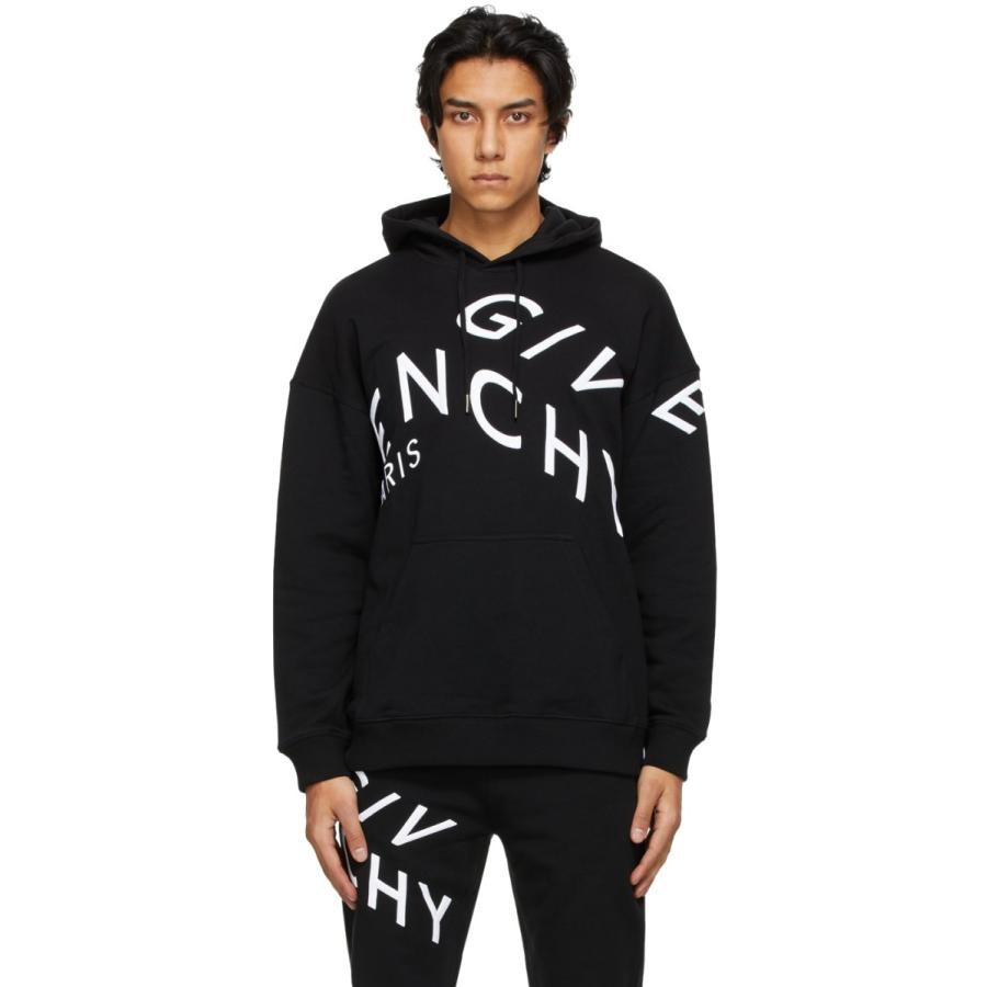 GIVENCHY ジバンシィ パーカー ビッグロゴ フーディー 刺繍ロゴ メンズ 