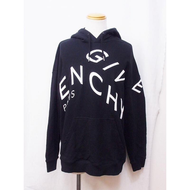 GIVENCHY ジバンシィ パーカー ビッグロゴ フーディー 刺繍ロゴ メンズ 